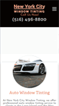 Mobile Screenshot of newyorkwindowtinting.net